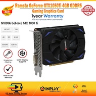 RAMSTA Gtx1050ti 4Gb Ddr5 128Bit Graphics Card Single Cooling Fan D91