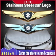 LAIFU High Quality for Suzuki Stainless Steel Car Logo Car Front Cover Car Hood Metal Ornaments Ange