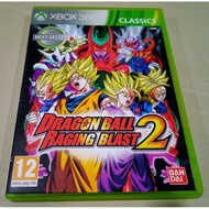 Original Xbox 360 Dragonball Raging Blast 2 Disc