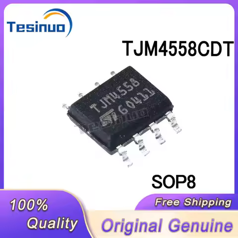 10-100/PCS New Original C4558 TJM4558CDT Dual Operational Amplifier SOP-8 In Stock