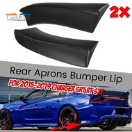 For  Charger  RT SXT 2015-2023 Rear Spats Bumper Lip Splitter Diffuser Canard Spoiler