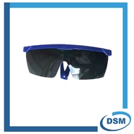 BLACK SAFETY GLASSES BLACK XENON WELDING GOOGLE E40620-2