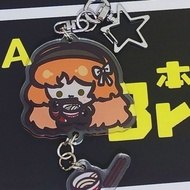 Limbus Company Anime Keychain Women Ishmael Acrylic Key Chain Man Funny Key Ring Pendant Ornament Ac