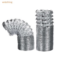 widefiling 4inch Ventilator  Aluminum Tube Air Ventilation Hose Flexible Exhaust Duct2M Nice