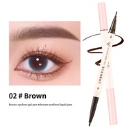 Bobeni ปากกาอายไลเนอร์ 2 in 1 กรีดตา ดอลลี่อาย เนื้อดี ติดทน กันน้ำ