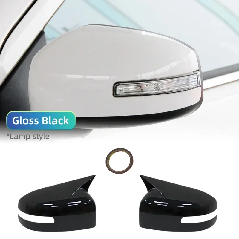For Mitsubishi Lancer X 10 EX EVO 2013-2016 Side Door Rearview Mirror Cover Trim Car Styling Accesso