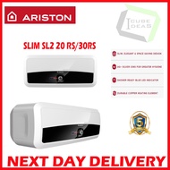 ARISTON water heater ANDRIS SLIM SL2-20 RS/ SL2 30 Storage water heater | Singapore warranty | Express Free Delivery