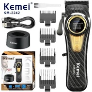 Kemei KM-2242 KM2242 Hair Clipper Razor For Men Haircut Original Trimmer Professional Motor 9000 RPM