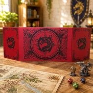 Running Team Board Game Dungeon and Dragon Board Game Dungeon Master Curtain Foldable with Speed Che