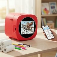 Kids AI Art Printer & Voice Sketching Device, 6 Drawing Styles, Instant Print, Gift for Children wit