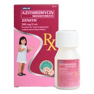 ZENITH Azithromycin monohydrate 200mg/5mL Powder for Oral Suspension 20mL [PRESCRIPTION REQUIRED]