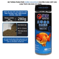 Cám cá vàng 50% đạm PORPOISE Hỗ trợ lên đầu cá và dài đuôi HẠT CHÌM