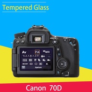 Canon 70D Tempered Glass Screen Protector LCD Film For Canon EOS 70D