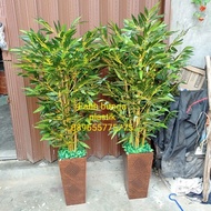 Pohon Bambu Artificial ,Bunga Plastik Hias