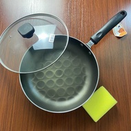 Kitchen Dele 3D Diamond Frying Pan Non-Stick Pan Frying Pan Pan Pan Frying Steak Pan Fried Egg Pan I