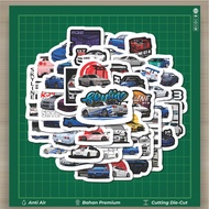 HOT 50 PCS STICKERS Skyline Stickers GTR Super Car Stickers Fashion Cars Decals Cool Album Cards Cus