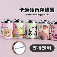 piggy bank piggy bank adult piggy bank for kids Cartoon Coin Bank Keychain White Dog Capybara Metal 