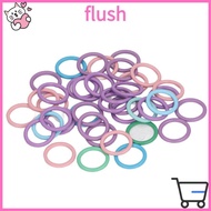 FLUSH 100pcs  Markers Ring, Multicolor Round Ring Design Crochet Locking Markers, Durable Round  Mar