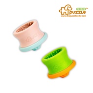 Bagel American Puzzle Feeder Fun Slow Food Cup Green S~M/Pink L~XL [E1177] Puzzle Feeder Slow Feeder