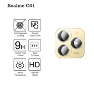 Latest Realme C61 Camera Lens Tempered Glass Back Cover