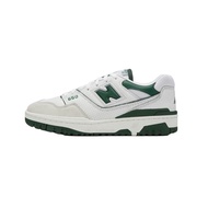 （ของแท้อย่างเป็นทางการ）NEW BALANCE NB 550 Mens and Womens Canvas Shoes BB550WT1 รองเท้าวิ่ง รองเท้าล