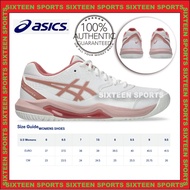 ASICS GEL-DEDICATE 8 WOMEN PICKLEBALL SHOE - WHITE/ROSE ROUGE