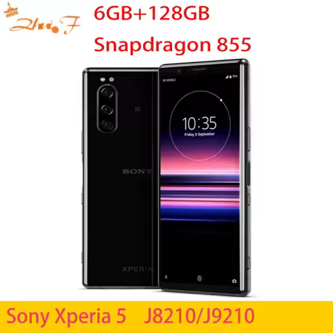 Sony Xperia 5 J8210 J9210 6G RAM 64GB/128GB ROM 12MP 4G LTE Snapdragon855 NFC sony xperia 5 mobile c