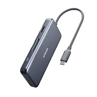 Anker 7-in-1 USB C Hub with 4K HDMI, 100W Power Delivery, USB-C and 2 USB-A 5 Gbps Data Ports, microSD and SD Card Reader