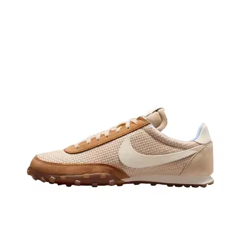 Nike Waffle Racer Support Rebound Casual Shoes Men's Beige Brown IR7017-212