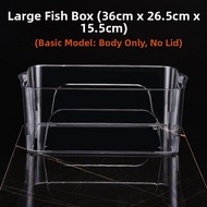 MENGMIAN | Transparent Dinosaur Axolotl Fish Tank