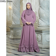 COD GMSJ Store Baju Jubah Abaya Moden Fesyen Terkini 2022 ERYNA Abaya Labuh Muslimah Dubai Turkey Dr