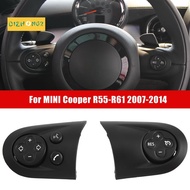 Multifunction Audio Cruise Car Steering Wheel Control Switch Trim Cover Replacement Parts Accessories for BMW MINI Cooper R55 R56 R57 R58 R59 07-14
