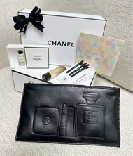 限量🔥正貨✅ Chanel gift set 香奈兒禮品羊皮袋禮盒套裝🔹賀卡、髮夾、香水、粉底掃✨ 節日送禮物自用