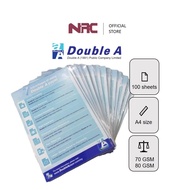 DOUBLE A Paper Trial Pack | A4 size | 100 Sheets | 70 GSM & 80 GSM