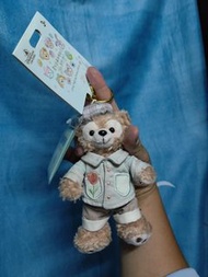 上海迪士尼 2024 春日系列 Duffy（達菲）毛絨玩偶鑰匙圈/掛件  迪士尼 Duffy and Friends 春日系列鎖匙扣