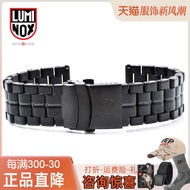 Luminox สายนาฬิกาคาร์บอนไฟเบอร์3050 3051 3080 3150 8800 24มม. 23มม. Luminox