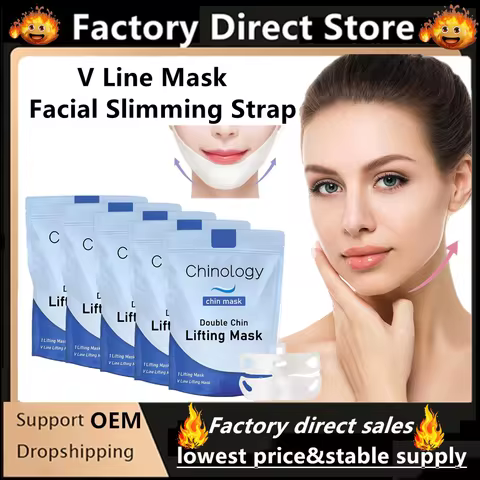 1/3/5Pcs V Line Mask Facial Slimming Strap Double Chin Reducer Chin Up Mask Face Lifting Belt V Shap