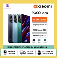 XIAOMI POCO X5 5G 8/256GB - Snapdragon 695 5G Layar 120Hz AMOLED 667"