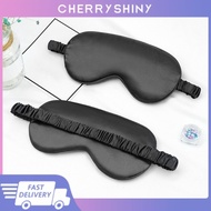 HOT！ New Fashion Simple Double-sided Silk Eye Mask Printed Mulberry Silk Sleep Eye Mask Shading Breathable Eye Mask