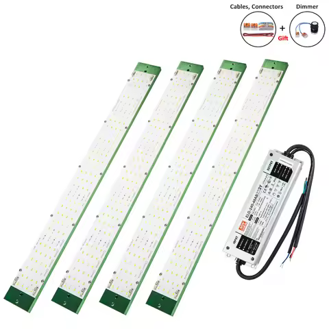 240w lm281b+ Quantum led grow light Board 3000K 3500K 5000K 4 Bars 560MM /Meanwell 240W Driver ELG-2