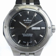 Edox Delphine Watch Automatic Date 88005-3CA-NIN Black Direct from Japan Secondhand
