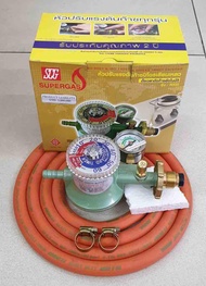 หัวปรับแรงดันต่ำ ชนิดตั้งเวลา ระบบตัดแก๊ส SCG R-500 พร้อมสายแก๊ส NCR คุณภาพสูง มาตรฐาน มอก. ขนาด 2 เ