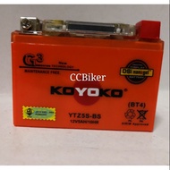 [DSI Nanogel] Koyoko G3 Battery YTZ5S-BS (BT4) Digital Display 12V5AH/10HR (W125, w100, lc135..) DSI