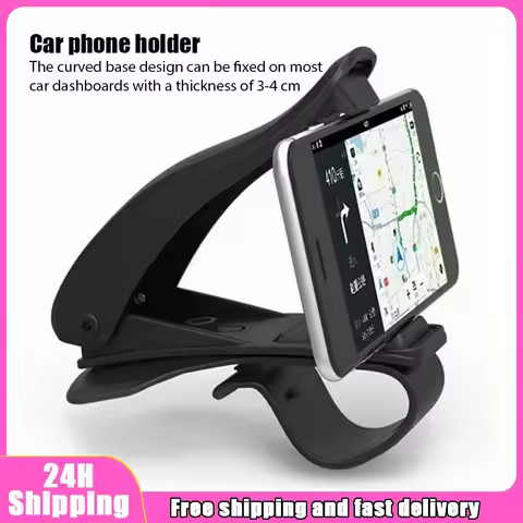 Car Phone Holder for Cell Phone In Car GPS Dashboard Bracket for IPhone 11 XR 7 Samsung Xiaomi Unive