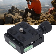 welcomehome Camera Quick Release Clamp 50mm  Arca Design Built in 3 Bubble Level 3/8 to 1/4 Inch Thr