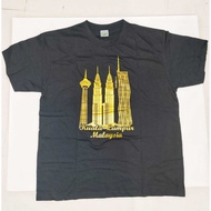 Ready Stock Fashionable Malaysia Shining Logo Kuala Lumpur T-shirt