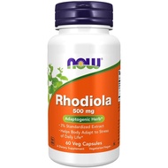Now Foods, Rhodiola, 500 mg 60 Veg Capsules
