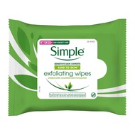 Kind to Skin Exfoliating Facial Wipes 25 Pieces - Pack of 6 (150 Wipes)