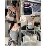 < zanna > 3080 (Water 4) God ️ Super Easy To Wear Good-Looking Korean Version Thin Strap Button Beau