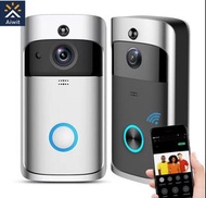 家用監控視頻門鈴智能無線攝像頭 WIFI遠程監控可視對講門鈴